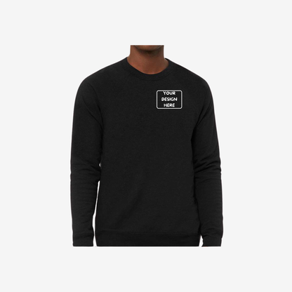 Unisex Sponge Fleece Raglan Crewneck Sweatshirt