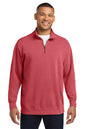 Comfort Colors Ring Spun 1/4-Zip Sweatshirt – Crimson – 100 pcs Custom Printing – Pro Goodie Promotion
