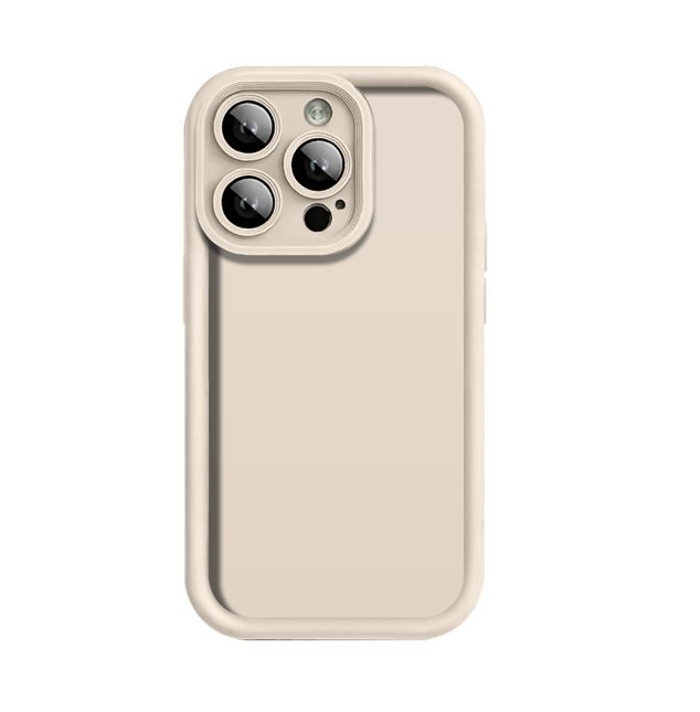 Custom sand sandstone phone case with matte textured finish, anti slip rugged iPhone case in neutral beige tone for everyday use