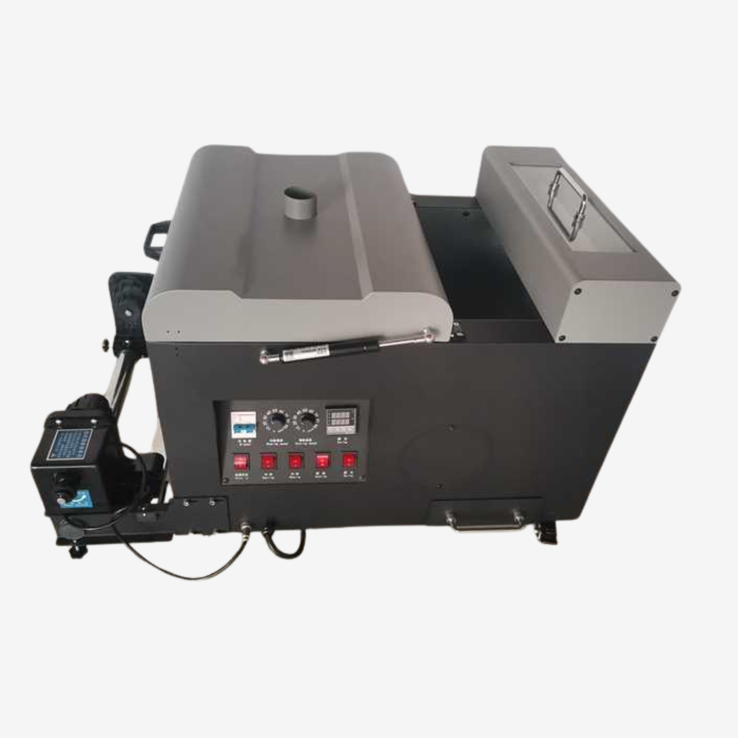 DTF powder shaker and curing oven combo – automatic film heating and powder drying system for A3 DTF printer setup