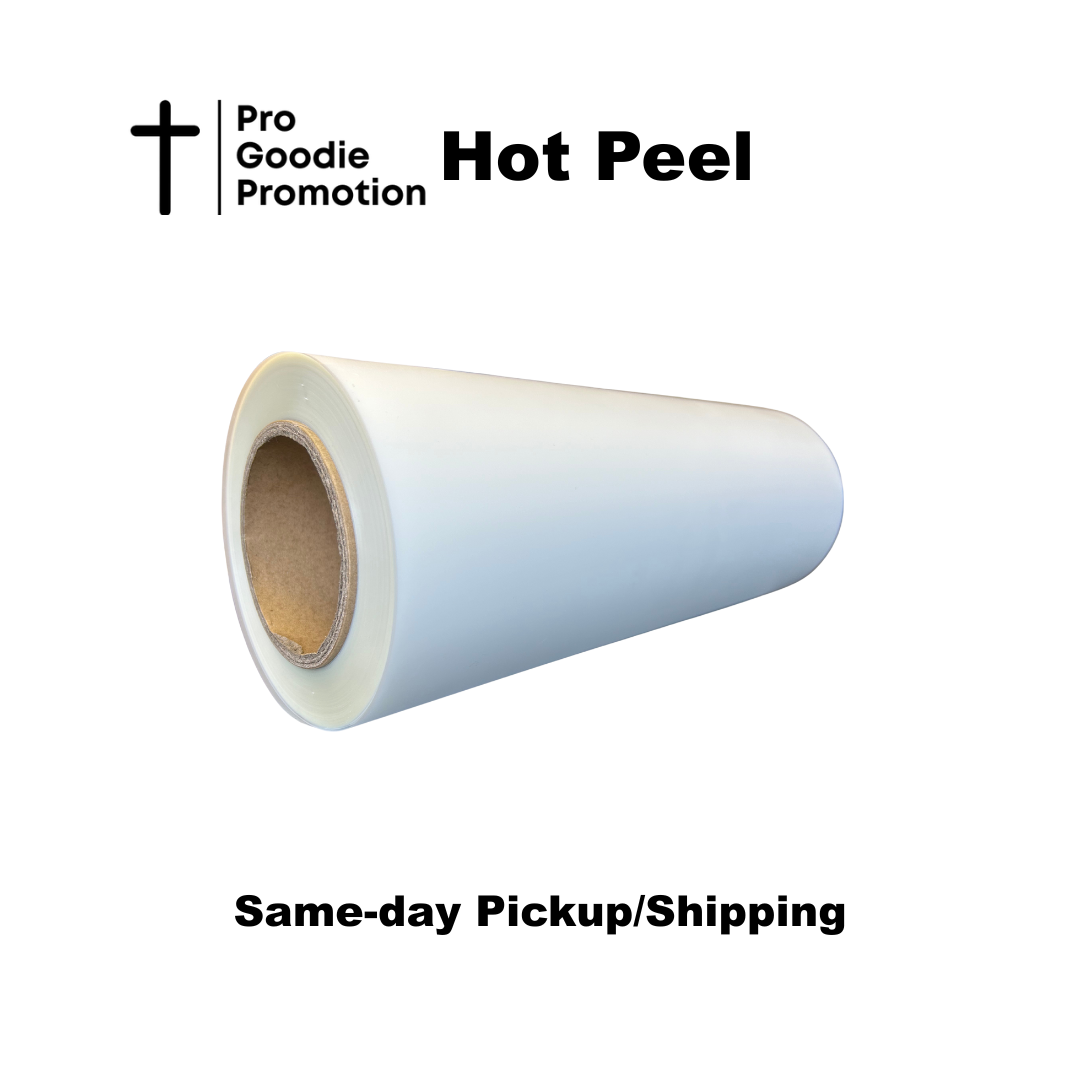 Premium double-sided DTF roll film with fast peel technology for vibrant and durable heat transfers – Pro Goodie Promotion San Diego
