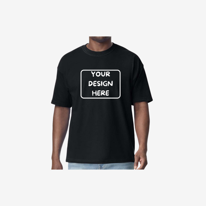 Gildan hammer maxweight t shirt pitch black custom premium streetwear heavyweight tee