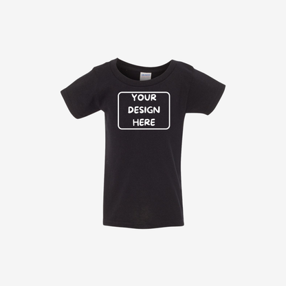 Gildan toddler heavy cotton t shirt black custom kids graphic t shirt