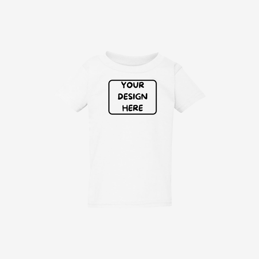 Gildan toddler heavy cotton t shirt white custom toddler t shirt for birthdays and events