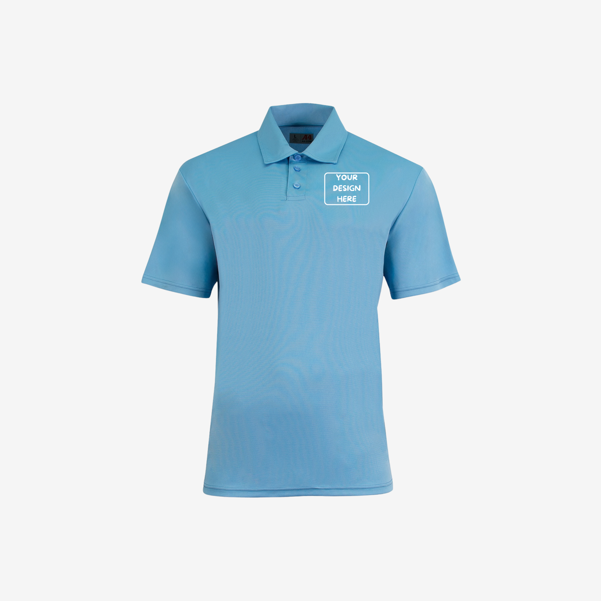 A4 Men’s Sprint Polo N3520 | Custom Embroidered & Printed Performance Polo