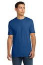 Next Level Apparel Adult Cotton Tee in True Royal – premium bulk custom tees with free shipping