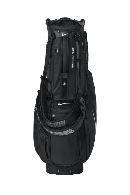 Nike Air Hybrid 2 Golf Bag Black – Front View, Custom Embroidery Available