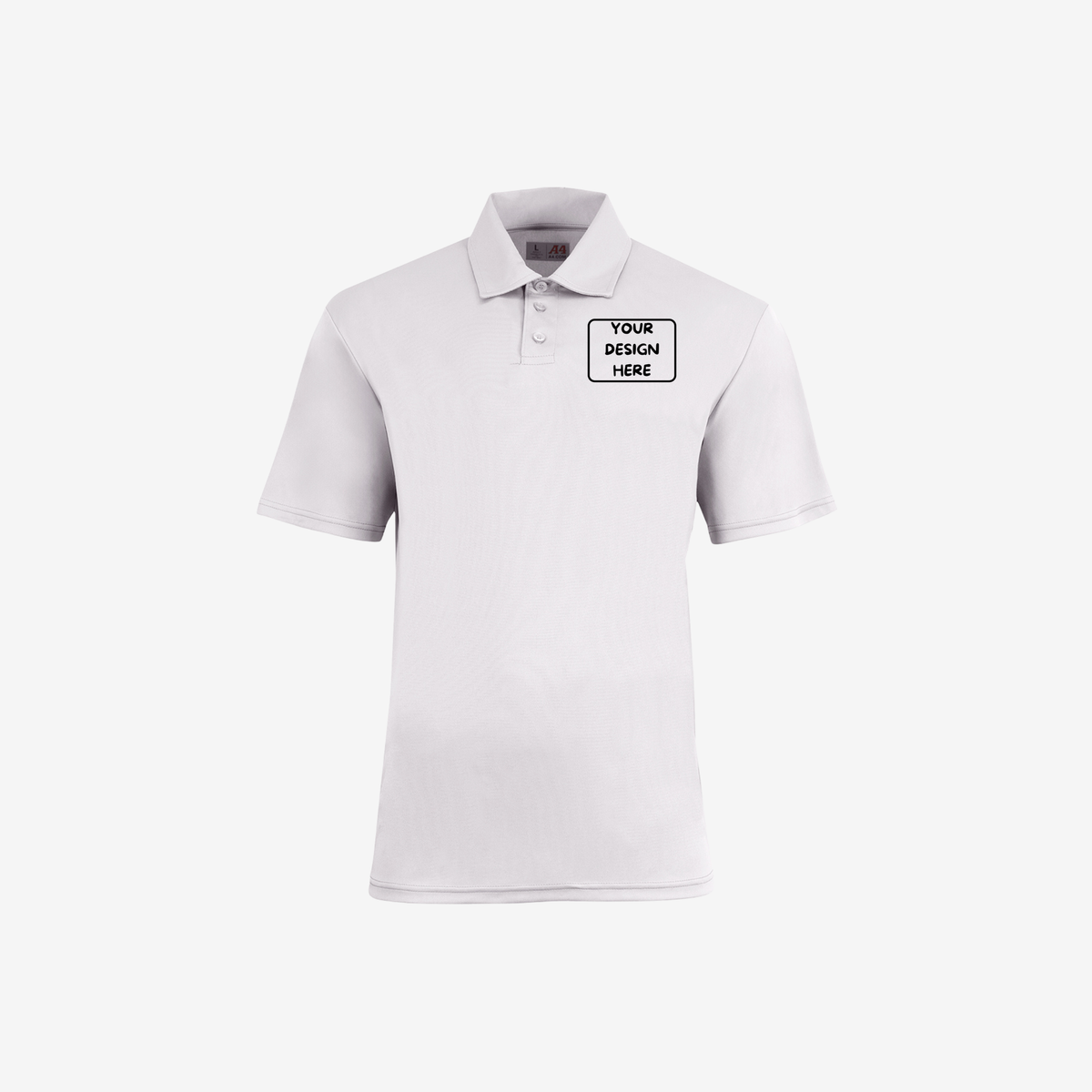 A4 Men’s Sprint Polo N3520 | Custom Embroidered & Printed Performance Polo