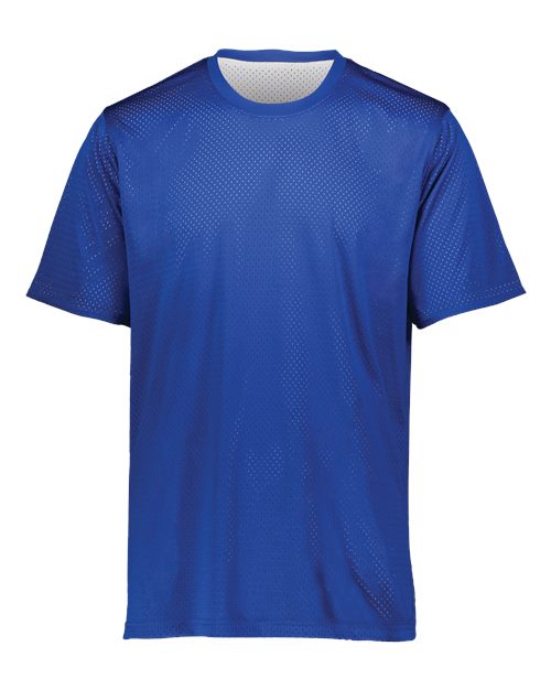 Youth Mesh Reversible Jersey – Augusta 1603 in royal blue and white, custom youth team jersey by Pro Goodie Promotion